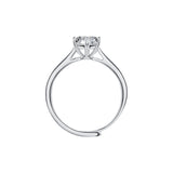 Classic Six-Prong Round Moissanite