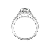 Emerald Cut Moissanite Ring